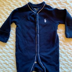 Ralph Lauren snap onesie
